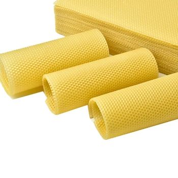 

1pcs/5pcs/10pcs/50pcs Bee Beeswax Nest Beekeeping Honeycomb Foundation Beehive Quality Garden Beekeeping Tools