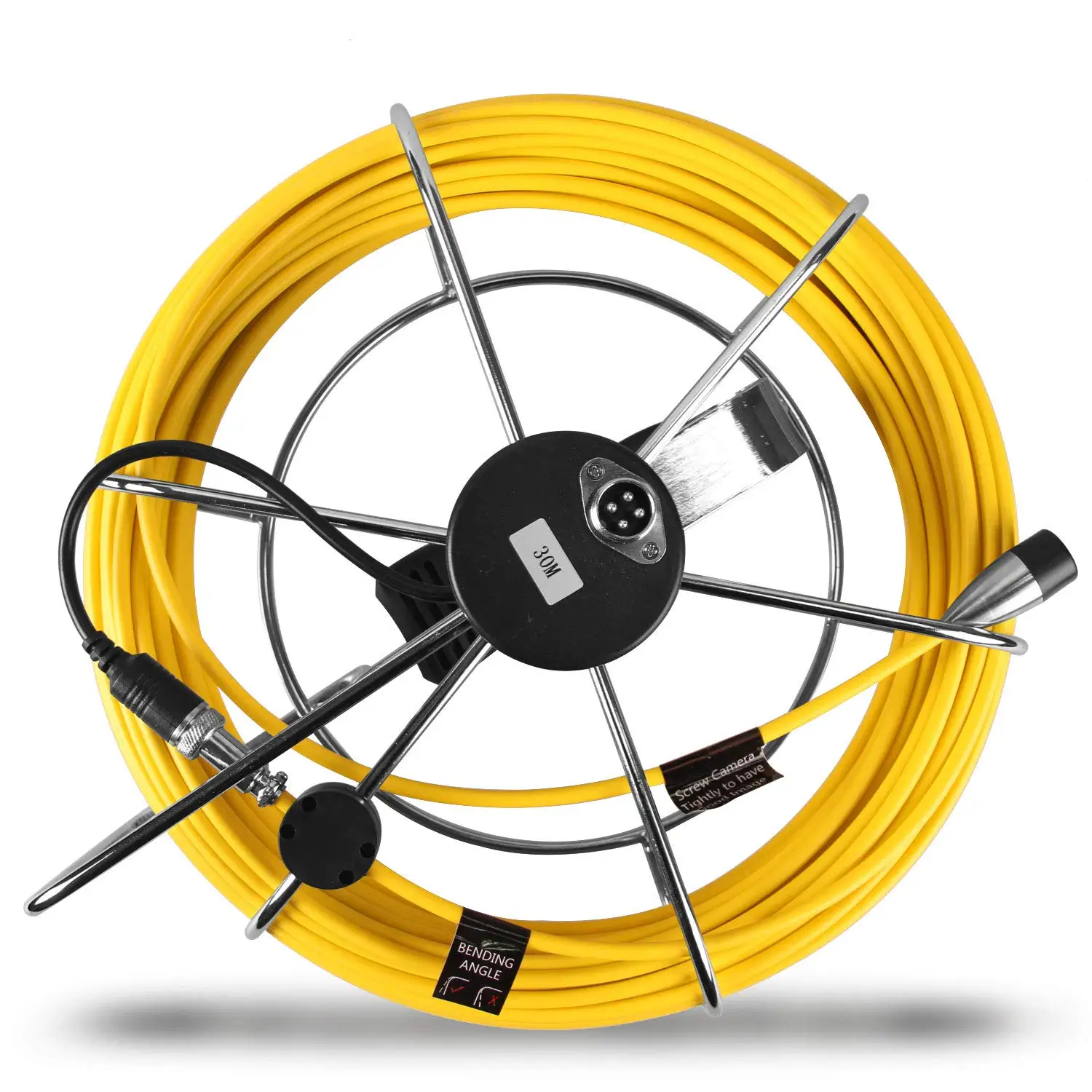 

HBUDS 7D1 30M Cable with Iron Coil For Pipe Sewer Pipeline Inspection Camera (Only for Brands: HBUDS, IHBUDS, Anysuns, Tiang)