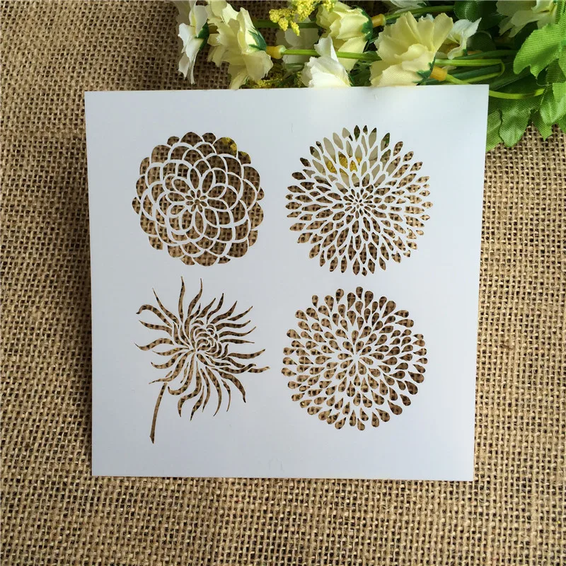 

1 Sheet Layering Stencils for DIY Scrapbooking/photo album Decorative Embossing DIY Paper Cards Crafts