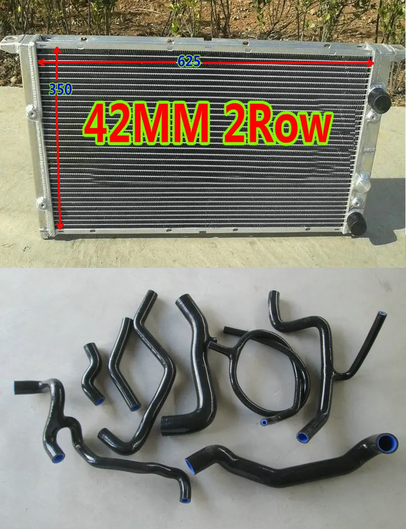 Алюминиевый радиатор + силиконовый шланг для 1994 1998 Volkswagen Mk3 GT I VR6 1H 1E 2.8LV6 MT AAA