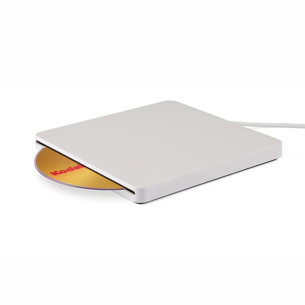 Deepfox USB 3.0 External Slot in Load CD DVD RW Optical Drive Burner Superdrive For Laptop PC Macbook