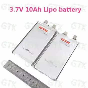 

20pcs gtk lipo cell 3.7v 10ah li polymer battery pack bateria 3.7v 30A lithium polymer battery for diy pack electric bike