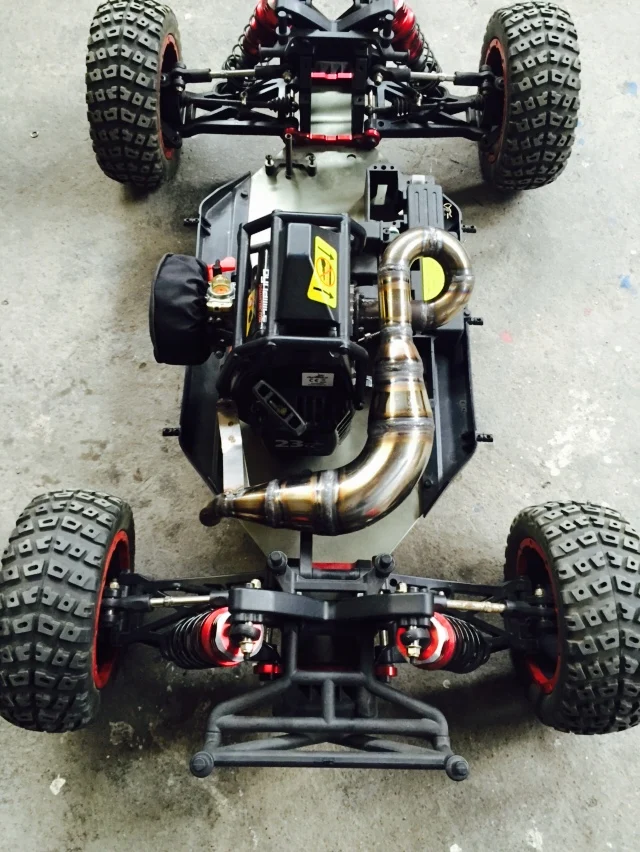 

Handmade exhaust pipe tuned pipe fit for 1/5 Losi Desert Buggy XL