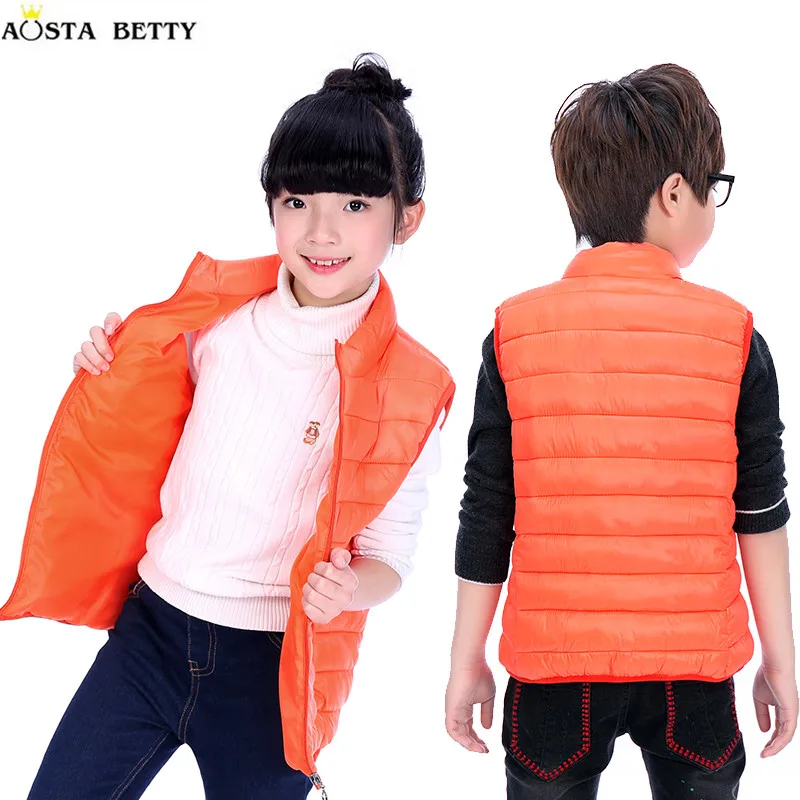 AOSTA BETTY Children's Vest 2017 Baby Girl Vest Casual Sleeveless Boys