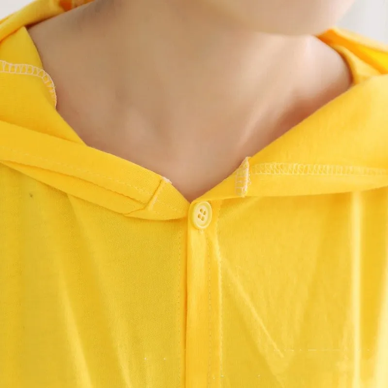 2018 лето мультфильм кигуруми пижамы Pikaqiu вышивка динозавр Onesie для взрослых хлопок