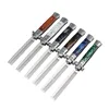 Pro Automatic Foldable Knife Comb Hair Trimmer butterfly Mens Pocket Comb stainless steel spring jump Brush Salon Beauty Tool ► Photo 2/5