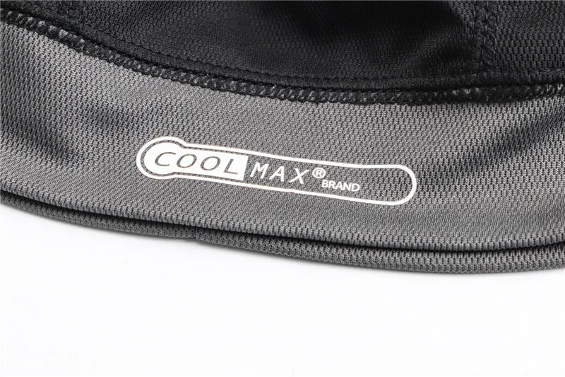 Мотоциклетная маска Coolmax Ветрозащитная Балаклава дышащая Байкерская гоночная Кепка Под Шлем шапочка внутренняя Кепка черная с серым