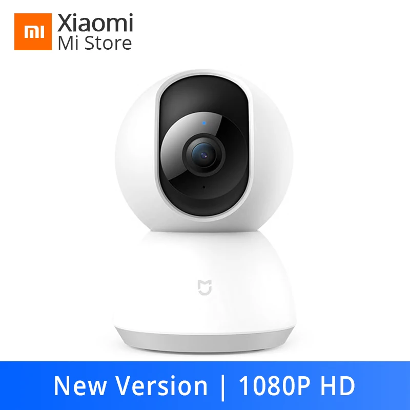 

English Version Xiaomi Mijia Smart Camera Upgraded 1080P HD WiFi Pan Tilt Camera Night Webcam 360 Angle Wireless Mute Camcorder