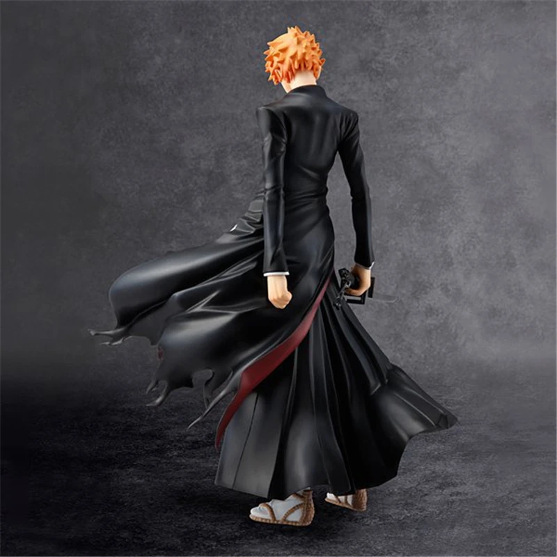 Аниме Bleach Kurosaki Ichigo ПВХ фигурка Коллекционная модель игрушки кукла 22 см| |