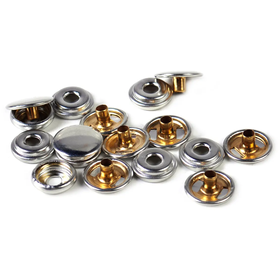 25set Canvas Canopy Snap Stud Cap Boat Marine Cover Fastener Stainless Steel Screw Accessories
