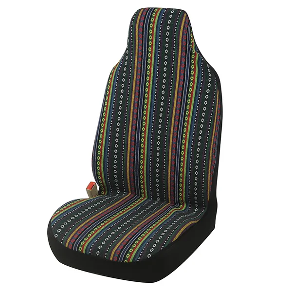 Generic Universal Stripe Colorful Front Seat Covers Saddle Blanket Baja