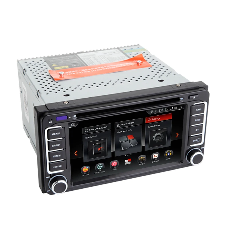 Discount CarExc Android 9.0 OS Octa Core For Toyota Old Prado RAV4 Radio 2 Din Universal Car DVD Player With GPS Navigation 100mm*200mm 3