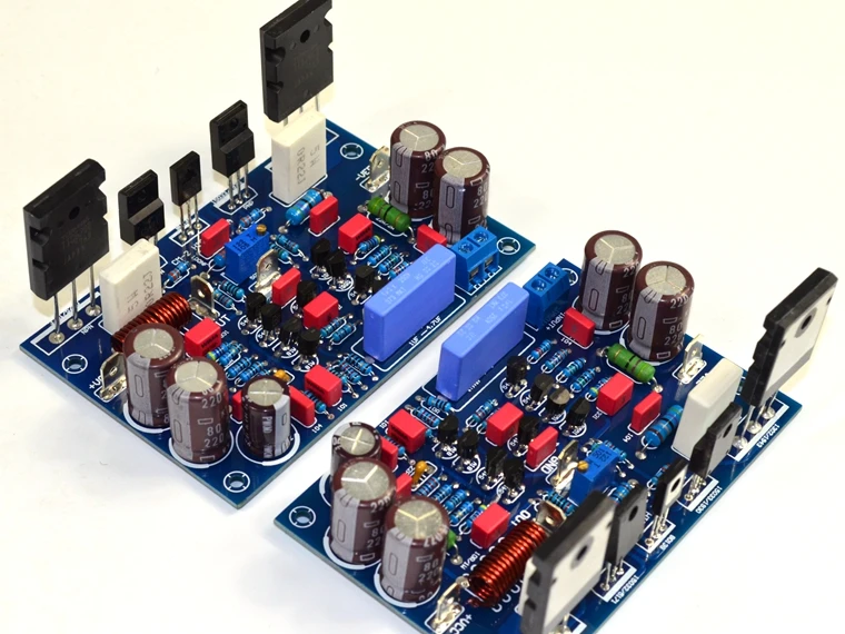 CM 2 полноразмерный симметричный дизайн Плата усилителя HiFi fever ttaeas TTC5200 120 Вт +