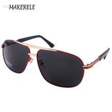2017 de Alta calidad Nuevo Piloto gafas de sol polarizadas de Conducción para luxury brand vintage Para Hombre gafas de sol lentes de sol hombre