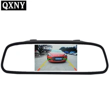 Car Mirror Display Car-Monitor Rear-View-Camera Parking Reversing Night-Vision TFT Lcd-Color