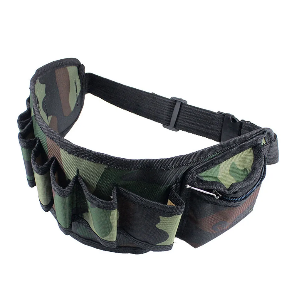 

New Tool Waist Bag Camouflage Electrician Carpenter Rig Hammer Tools Kit Pouch Holder Storage Pocket NE