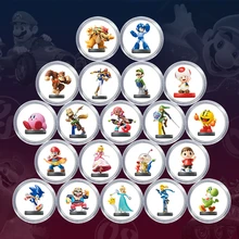 Новые данные полный 20 шт./компл. Mario Kart 8 NFC карты Amiibo коллекция монет игровая карта Ntag215 печатная бирка NS переключатель WIIU