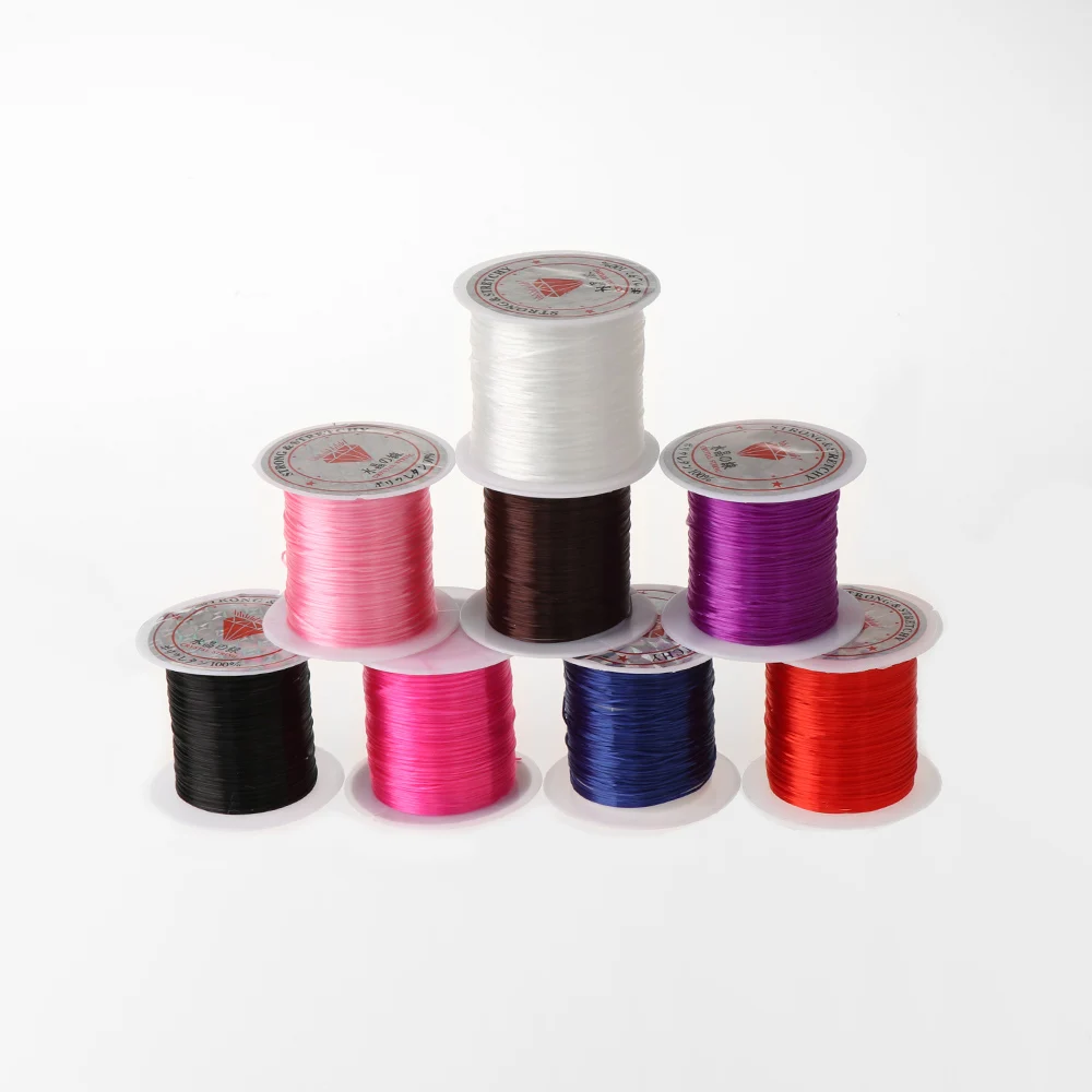

1PC 10Meters 0.7mm Waxed Leather Thread Wax Cotton Cord String Strap Necklace Rope Bead For Shamballa Bracelet Thread Cord