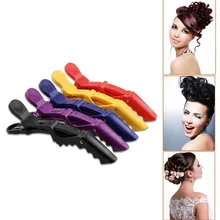 6 шт./партия Профессиональный зажим для волос аллигатора для женщин пластиковая невидимка заколки для волос бант заколки для девочек Инструменты для укладки