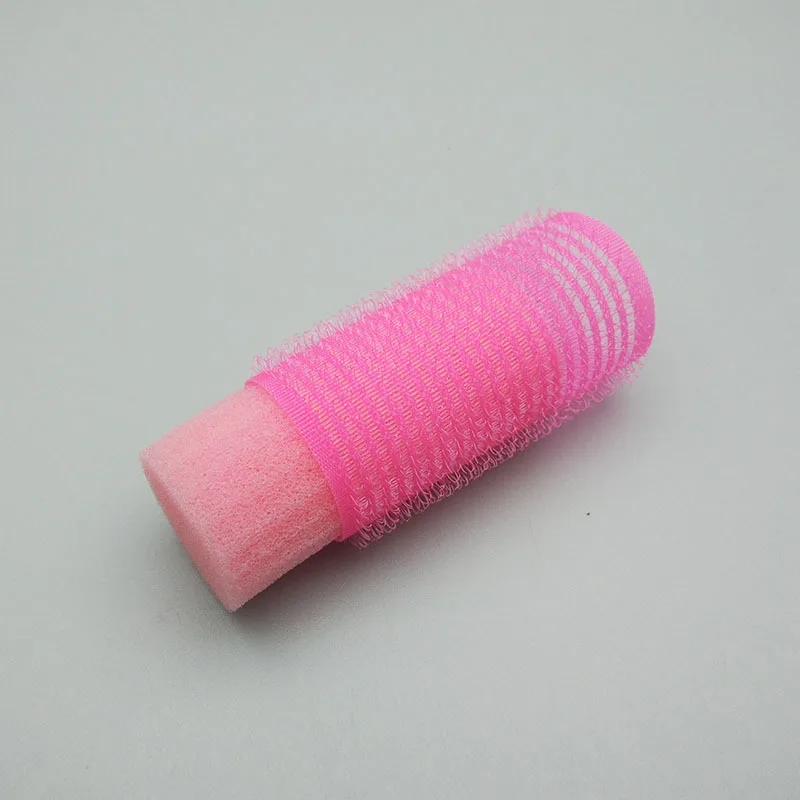 Sponge Core Strong Self-Adhesive Hair Rollers Big Waves Air Bang Sleep Curling Curlers Fluffy Curl Hair Maker 12pcs/set