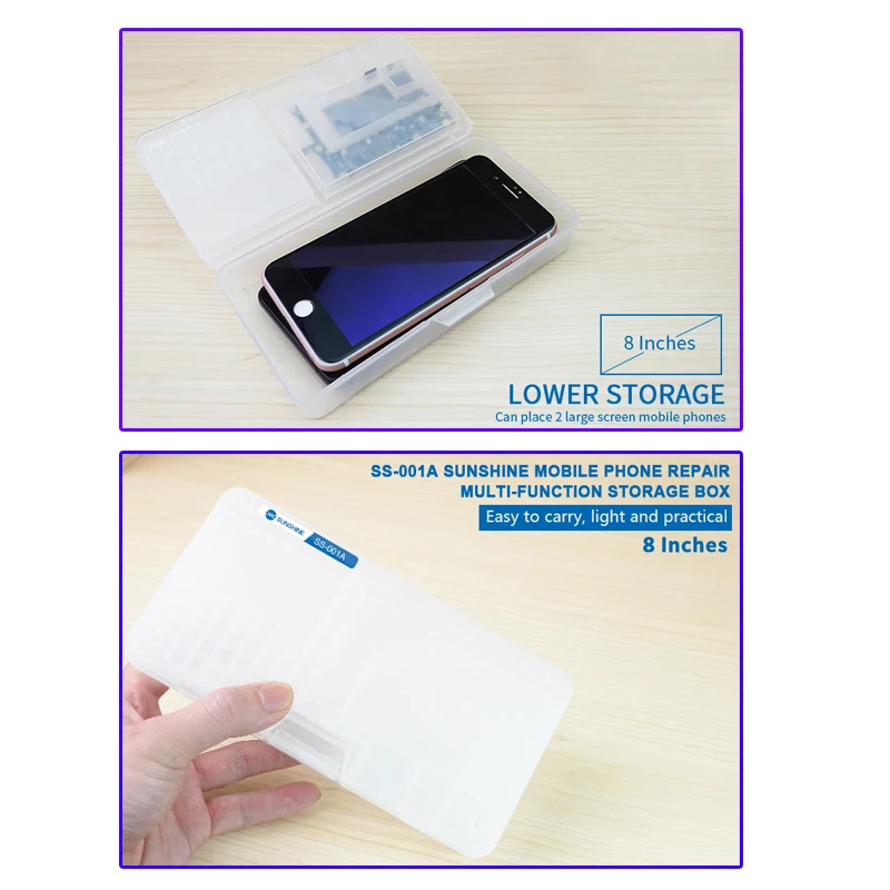 10pcs/lot Mobile Phone Repair Tool Box Storage Box