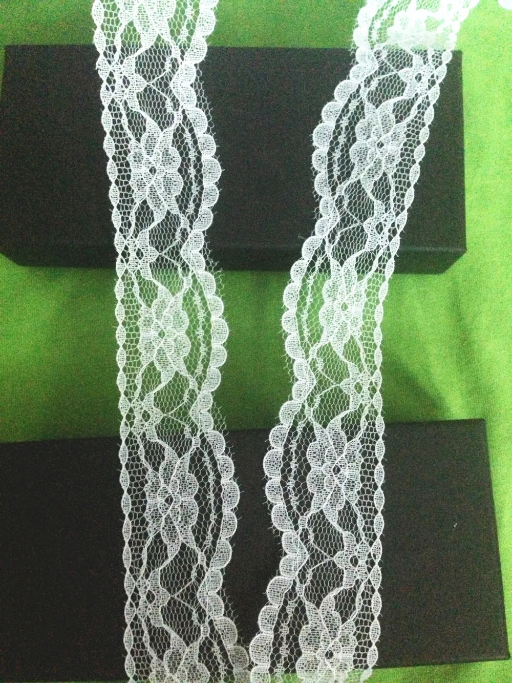 3cm 30mm width 50meters ivory lacehandicaft DIY Sewing garment,wedding