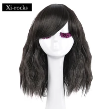 3074 Xi.rocks Shaggy and Spiral Natural Color Short Wavy Synthetic Wig Fluffy Sexy wigs with Bangs for Women Cosplay synthetic 3074 Xi.rocks Shaggy and Spiral Natural Color Short Wavy Synthetic Wig Fluffy Sexy wigs with Bangs for Women Cosplay synthetic