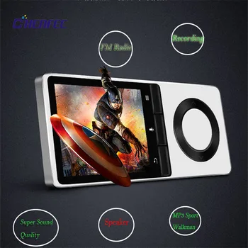 

CHENFEC Mini C2 Speaker player 8GB Sport StopWatch FM Radio video Player Voice Recorder mp3 Music Player support SD Card