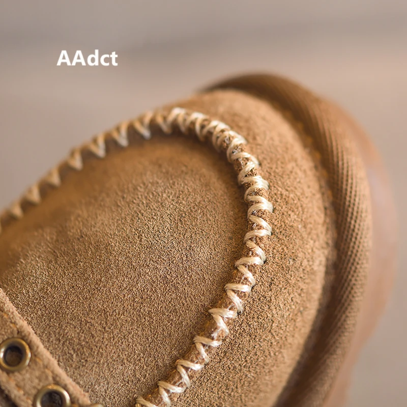 AAdct хлопок теплые зимние сапоги для мальчиков Новые модные короткие девочек 2018