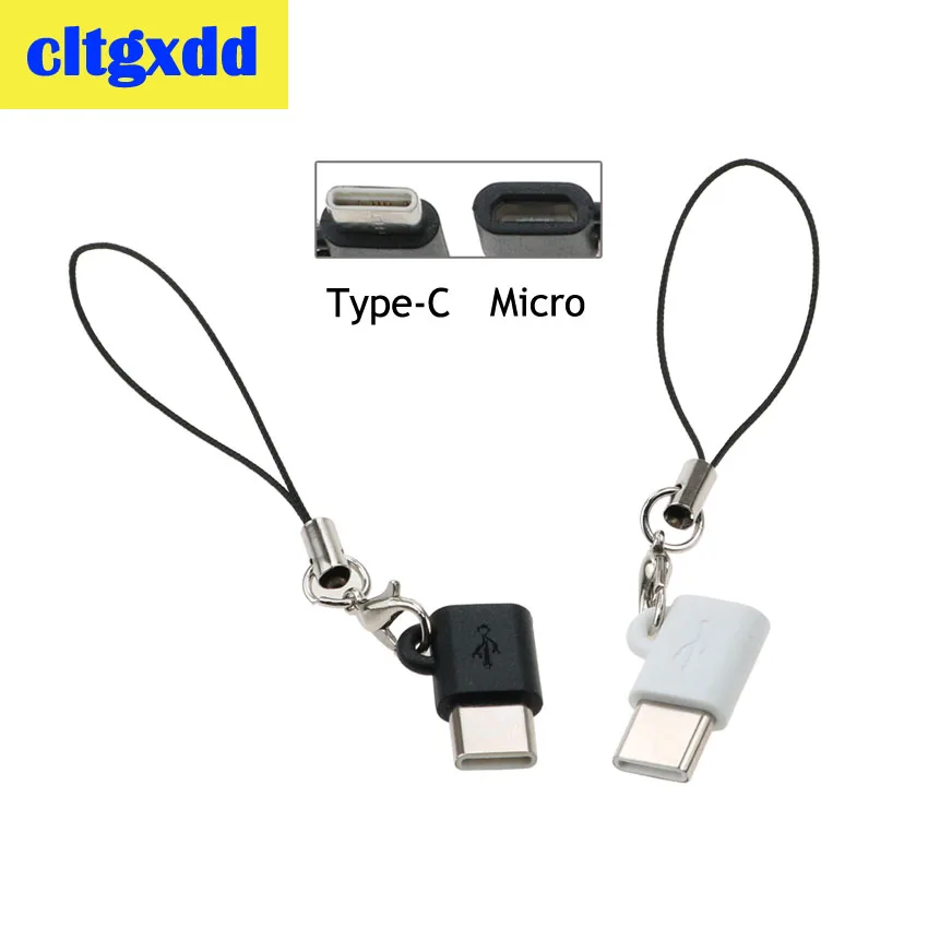 Адаптер cltgxdd с разъемом USB 3 1 Type C папа на Micro мама разъем конвертер зарядное
