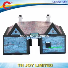 Двери гигантские надувные Ирландский Паб палатка для продажи, открытый портативный надувной бар-палатка надувная газон вечерние палатки