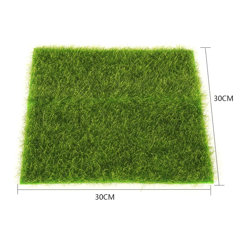 Mayitr Grass Mat Green Artificial Lawns Carpets Fake Home Garden Moss Floor Wedding Decoration