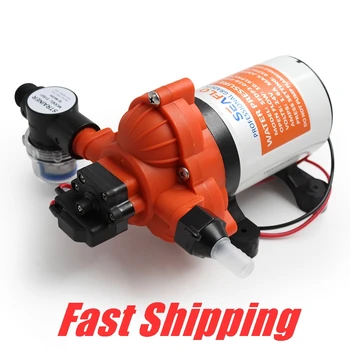 

12V 24V DC diaphragm pump for RV yacht cruise Battery booster self-priming pump Smart switch Large Flow Car wash pump