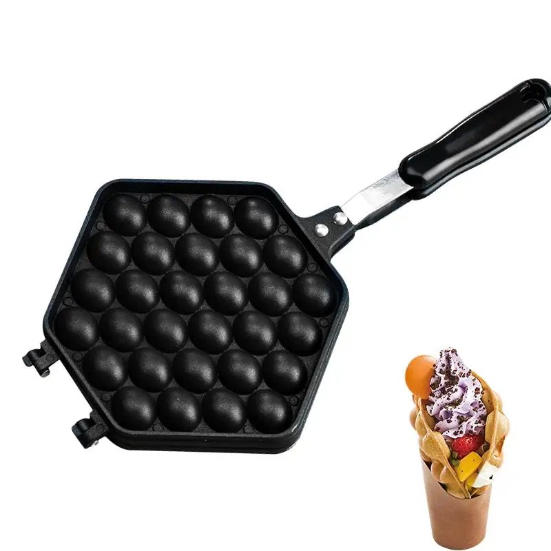 

Non-stick Silicone Waffle Mold Kitchen Bakeware Cake Mould Makers For Oven High-temperature Baking Set Egg Puff Bakeware