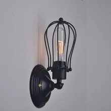 Lámparas clásicas de pared lámpara de Interior lámparas de noche candelabro Industrial iluminación de dormitorio luces de pared hogar 110 V/220 V E27