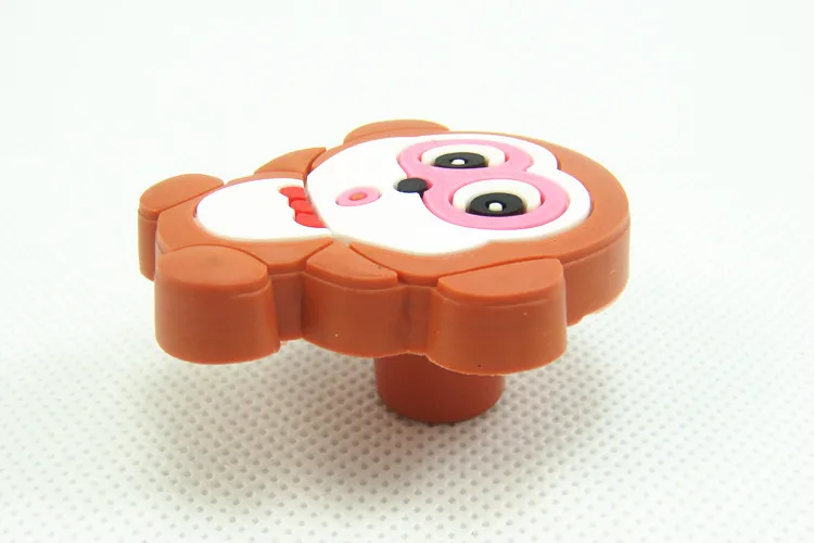 10 قطع لينة الطفل درج المقابض مضمد مجلس الوزراء سحب مقابض أثاث خزانة الحديثة الزخرفية المقابض