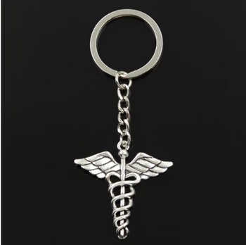 

1pc Silver Rose Charms Ganesha Keychains Cow Pendant Keyring For Women Men Car Key Ring