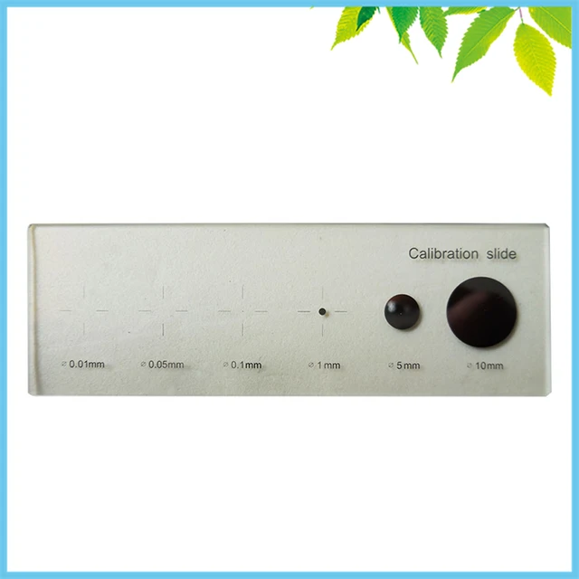 Microscope Stage Micrometer Microscope Calibration Slide Graticules 0
