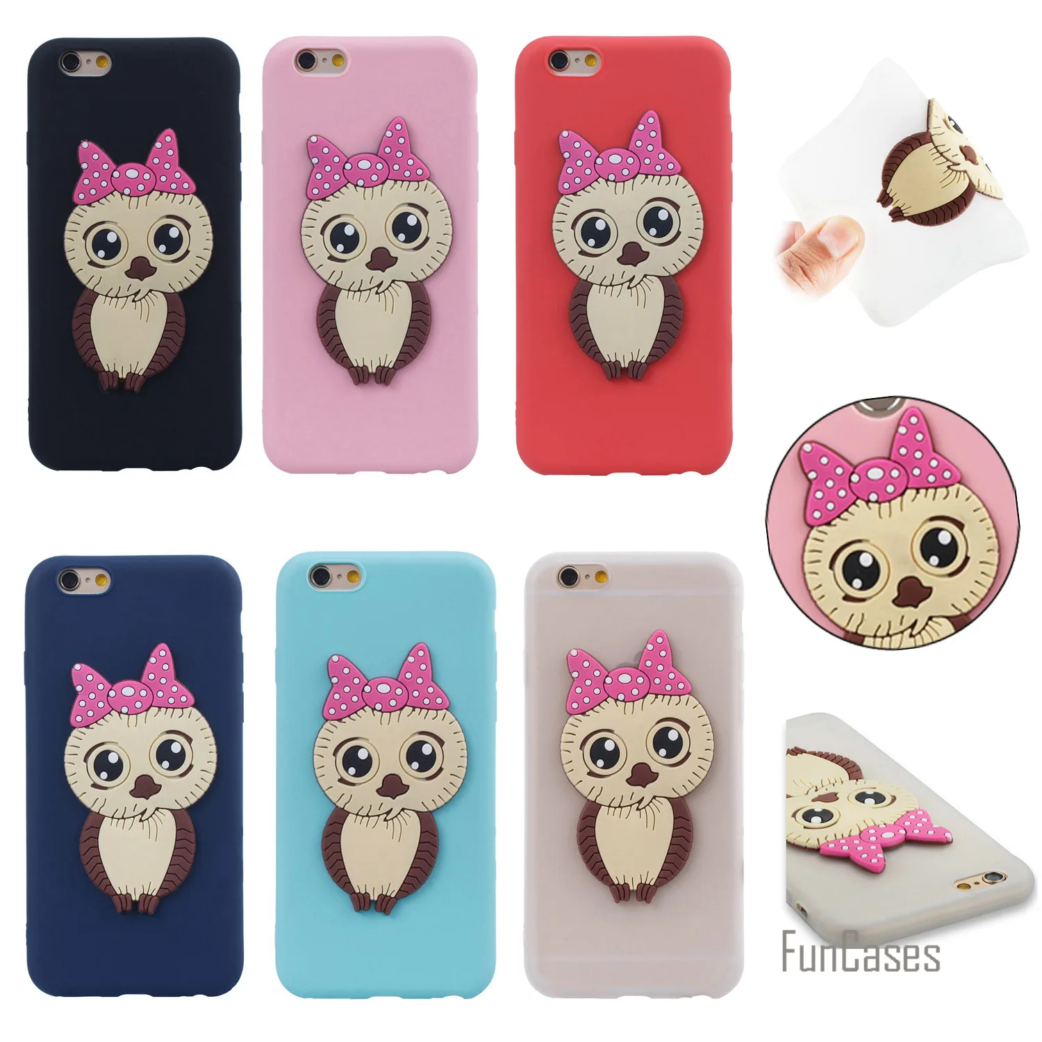 Коробка для сладостей СПС Etui iPhone 6 Plus Мягкий силиконовый чехол Fundas геометрический