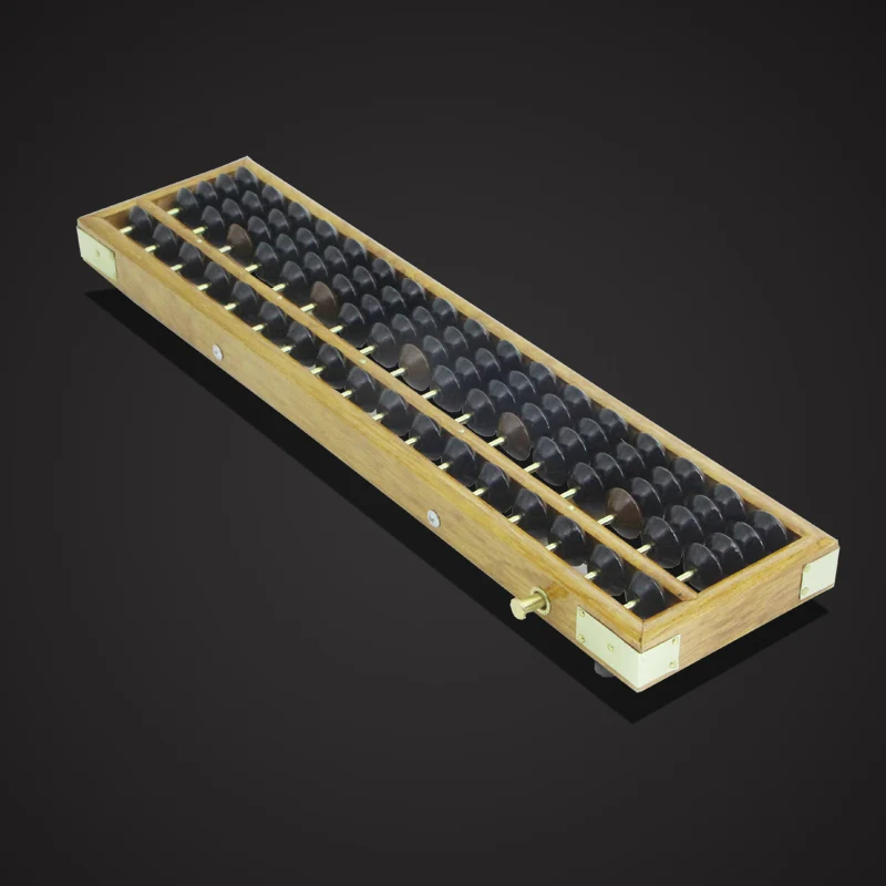 

China wooden math Abacus 17 Columns Math Leaning Brain Developing Educational Toy Soroban yo016