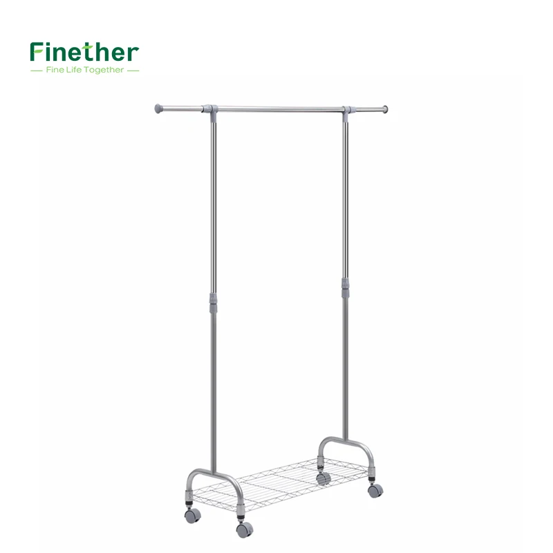 Регулируемая стойка для одежды Finether хранения сушки подвесная портативный шкаф с