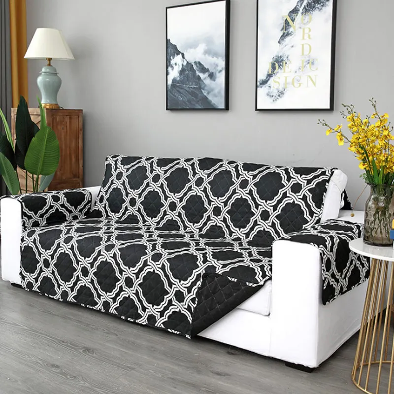 

Quilted Sofa Settee Cover Soft Anti-Slip Furniture Cushion for Pets Dogs LBShipping