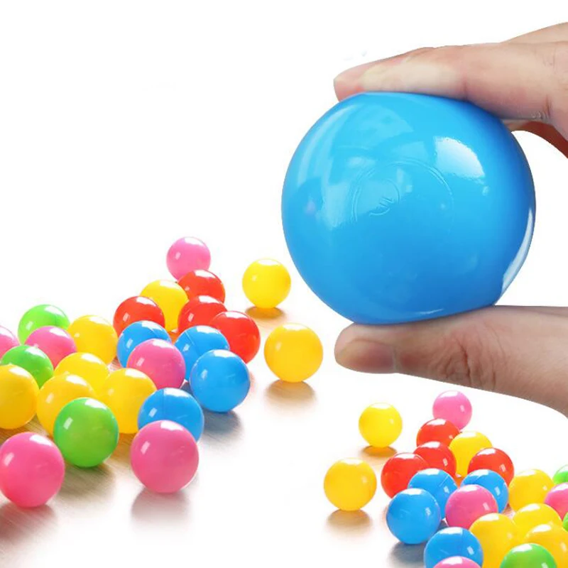 30 Pcs//lot Plastic 7Cm Ball Pits Baby Early Educational Toys Games Sports New