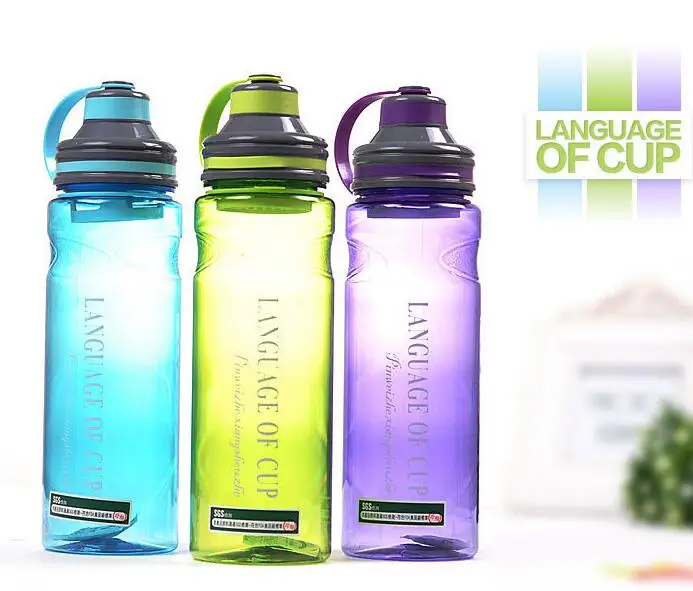 Высокое качество 600 мл/1000 мл портативная пластиковая бутылка для воды с заваркой чая Открытый велосипед спортивный шейкер бутылки BPA бесплатно