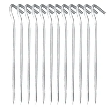 8pc/12cpcs Outdoor Picnic Camping Fishing Canopy Tent Pegs Stakes Nails Ground Pin New