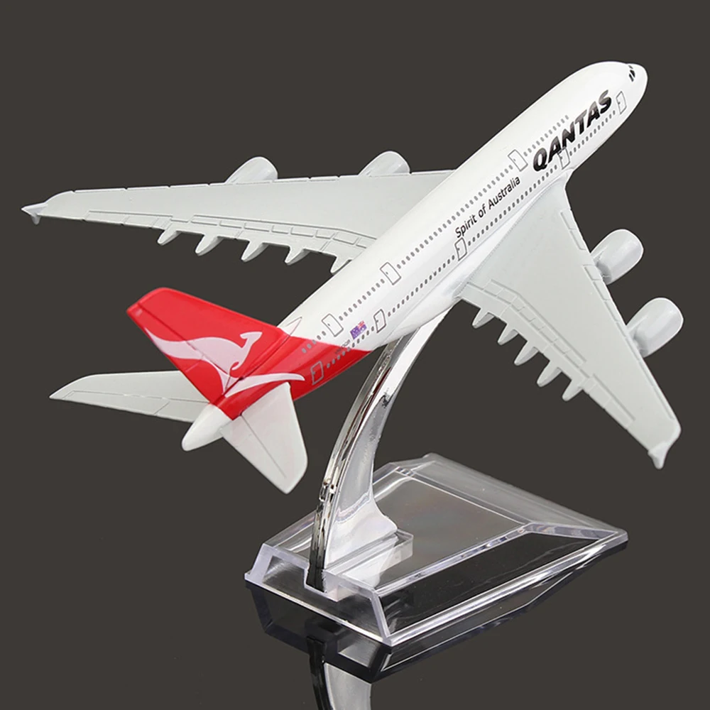 1/400 масштаб самолета Airbus A380 дух Австралия Qantas 16 см сплав игрушка в виде самолета для Для детей подарок коллекция