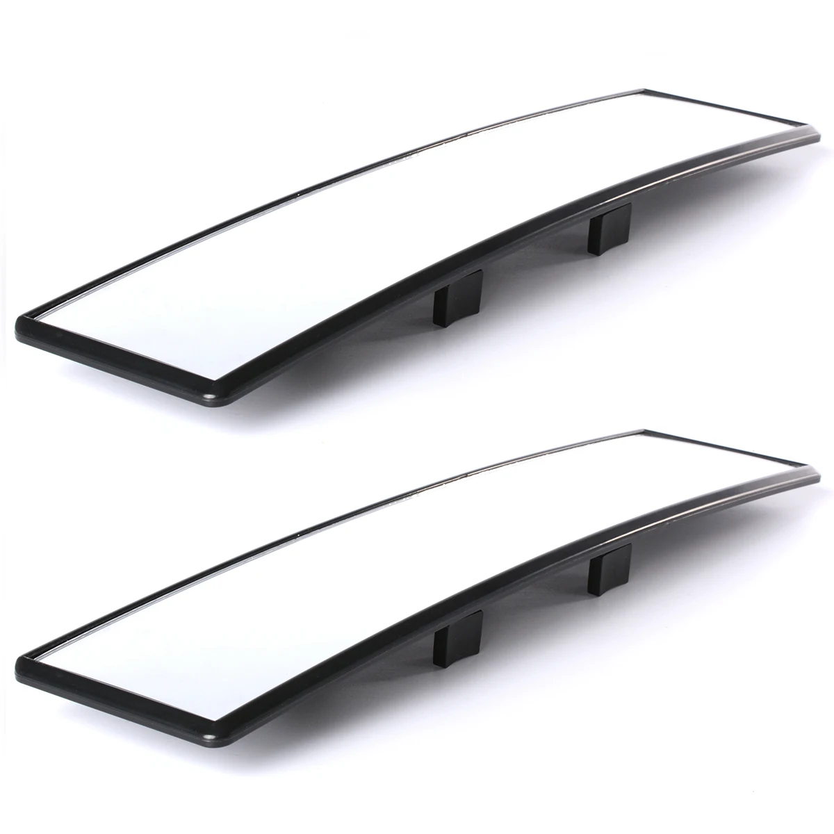 Car Rear View Panoramic Wide Angle Mirror Clip On Interior Universal