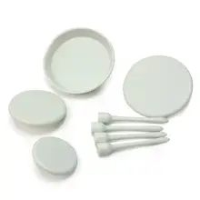 Набор из 4 цветов для торта, ручки для ногтей, кекс, мороженое, сделай сам, украшение