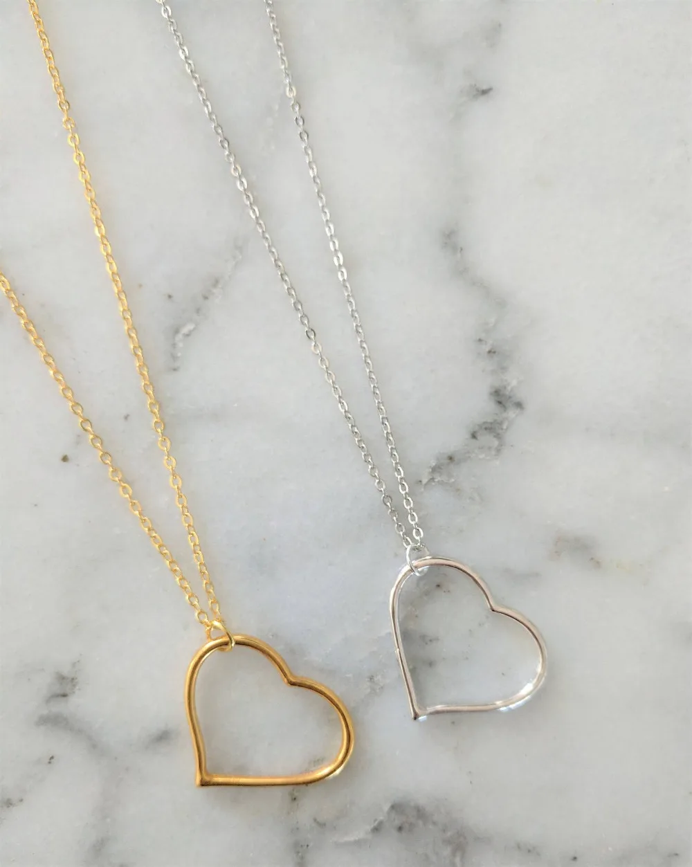 TTMM ювелирные изделия длинное ожерелье сердце кулон ожерелье для женщин подарок N308