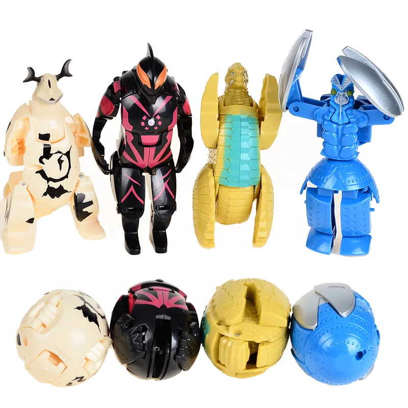 

1pc Plastic Transformation Beasts Eggs Robot Toys